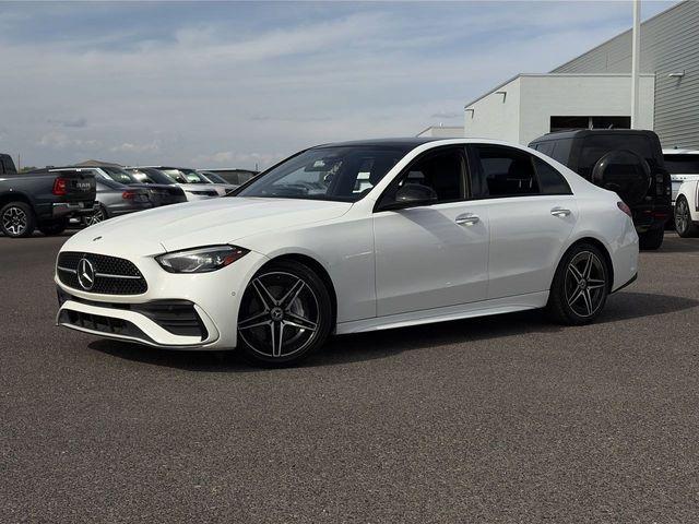 used 2022 Mercedes-Benz C-Class car, priced at $25,449