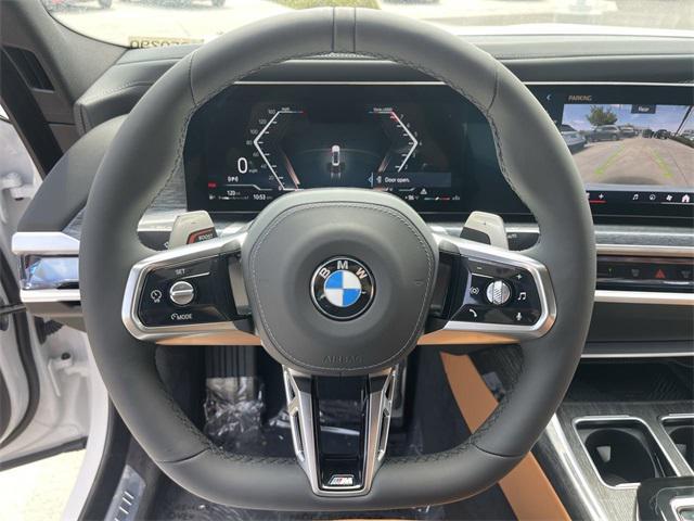 new 2025 BMW 740 car, priced at $100,625