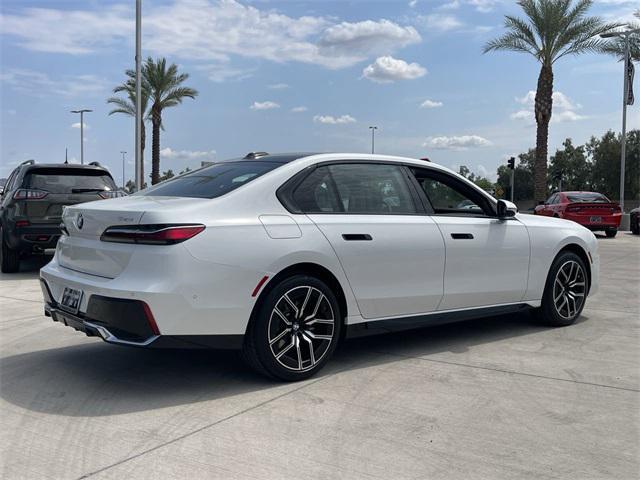 new 2025 BMW 740 car, priced at $100,625