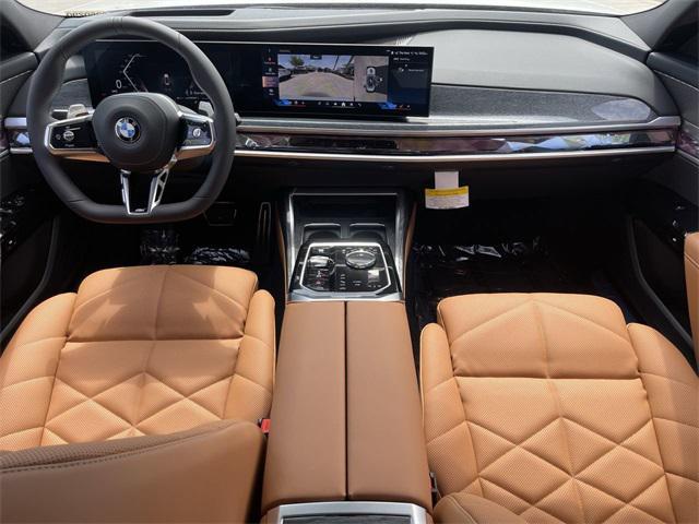 new 2025 BMW 740 car, priced at $100,625