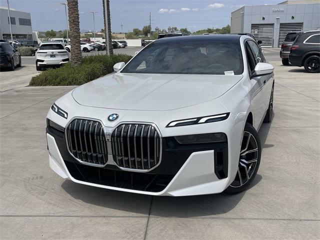 new 2025 BMW 740 car, priced at $100,625