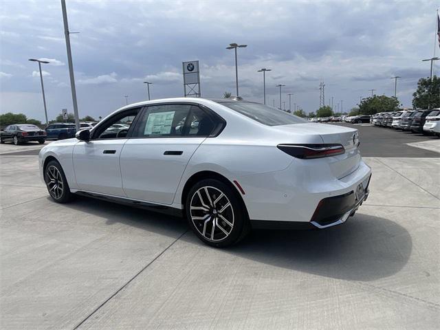 new 2025 BMW 740 car, priced at $100,625