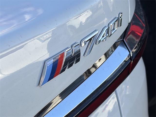 used 2024 BMW 740 car, priced at $69,733