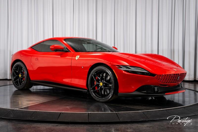used 2022 Ferrari Roma car, priced at $210,950
