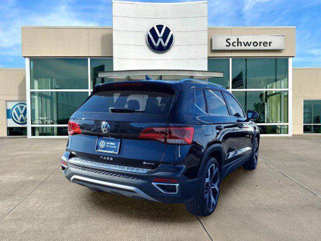 used 2023 Volkswagen Taos car, priced at $24,446
