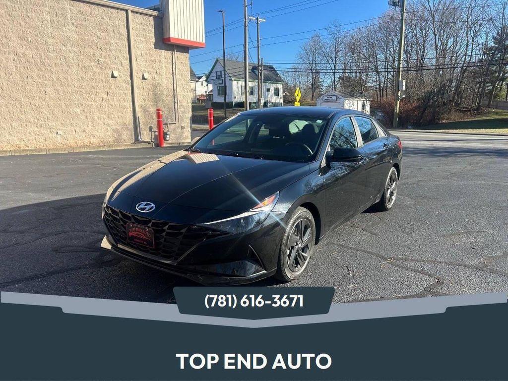 used 2021 Hyundai Elantra car, priced at $14,300