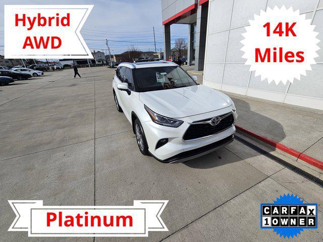 used 2022 Toyota Highlander Hybrid car, priced at $47,990
