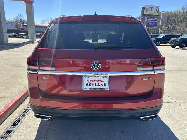 used 2021 Volkswagen Atlas car, priced at $21,990