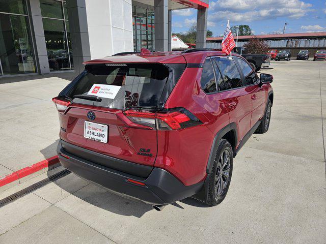 used 2022 Toyota RAV4 Hybrid car, priced at $34,990