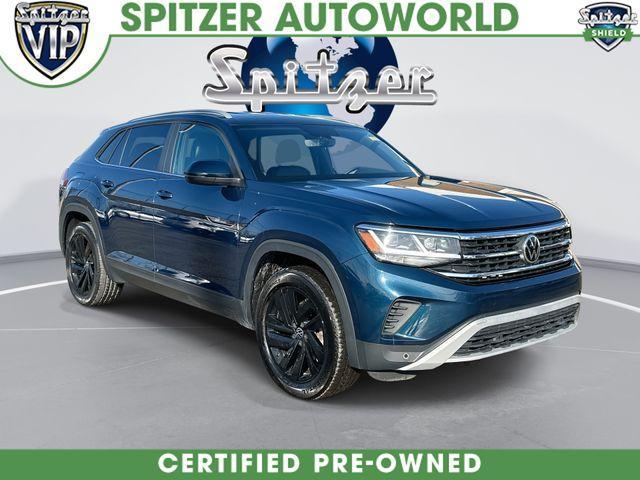 used 2022 Volkswagen Atlas Cross Sport car, priced at $22,251