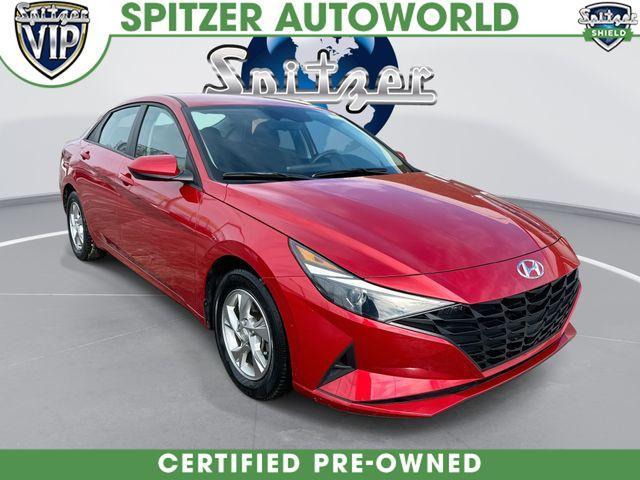 used 2021 Hyundai Elantra car, priced at $16,550