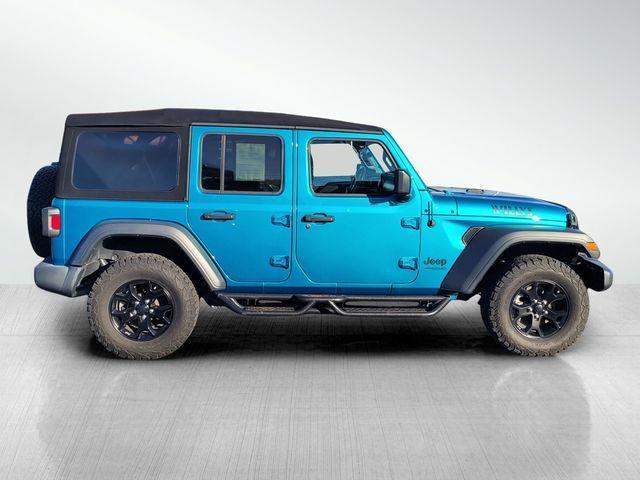 used 2020 Jeep Wrangler Unlimited car, priced at $24,487