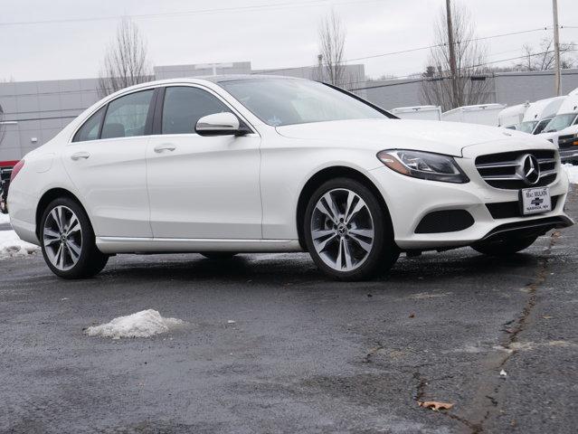 used 2018 Mercedes-Benz C-Class car, priced at $24,777