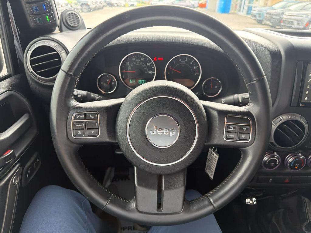 used 2014 Jeep Wrangler Unlimited car, priced at $14,988