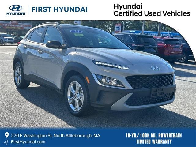 used 2023 Hyundai Kona car, priced at $22,300