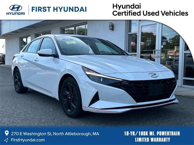 used 2022 Hyundai Elantra car, priced at $19,400