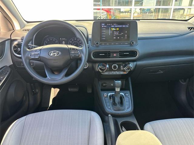 used 2023 Hyundai Kona car, priced at $22,000