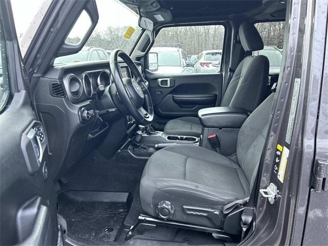 used 2021 Jeep Wrangler Unlimited car, priced at $21,900