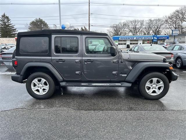 used 2021 Jeep Wrangler Unlimited car, priced at $21,900