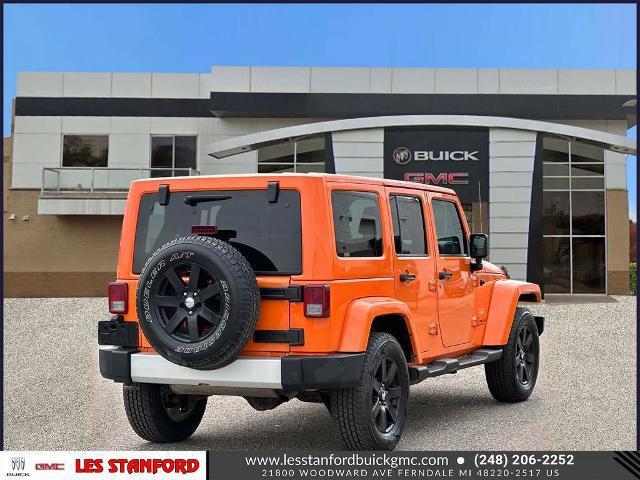 used 2012 Jeep Wrangler Unlimited car, priced at $10,399