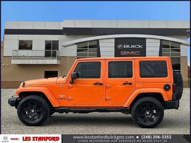 used 2012 Jeep Wrangler Unlimited car, priced at $10,399