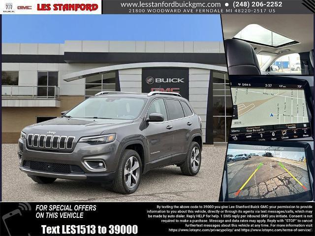 used 2019 Jeep Cherokee car, priced at $19,599
