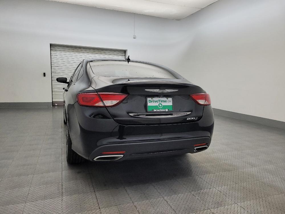 used 2015 Chrysler 200 car, priced at $15,395