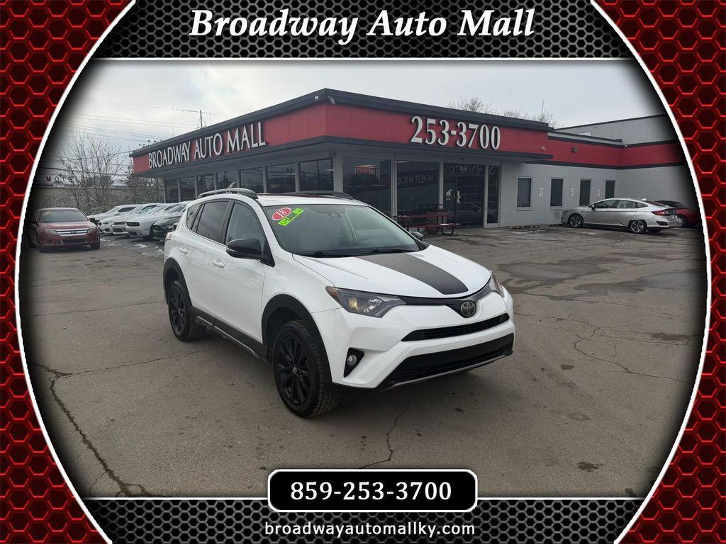 used 2018 Toyota RAV4 car, priced at $17,980
