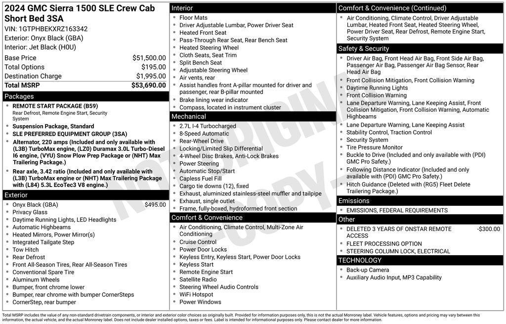 used 2024 GMC Sierra 1500 car, priced at $30,250