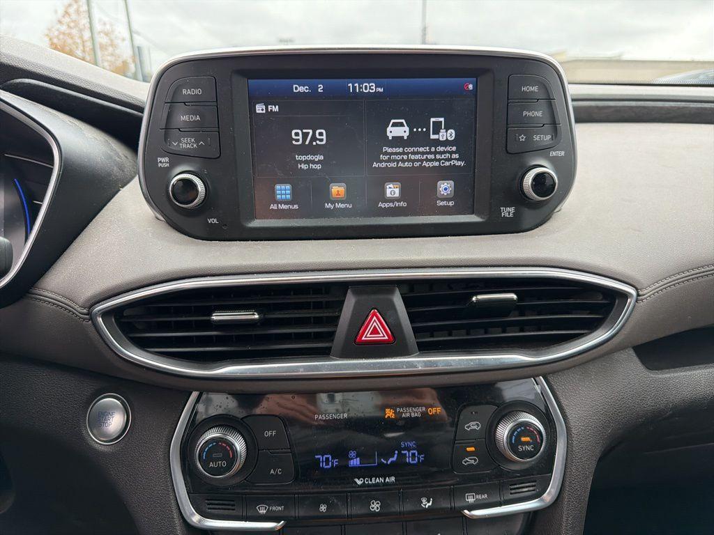 used 2020 Hyundai Santa Fe car, priced at $17,000