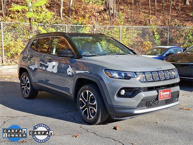 used 2022 Jeep Compass car, priced at $20,895