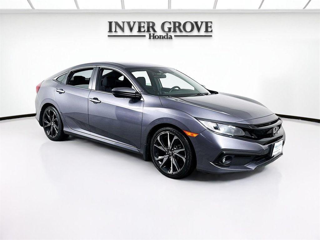used 2019 Honda Civic car, priced at $19,490