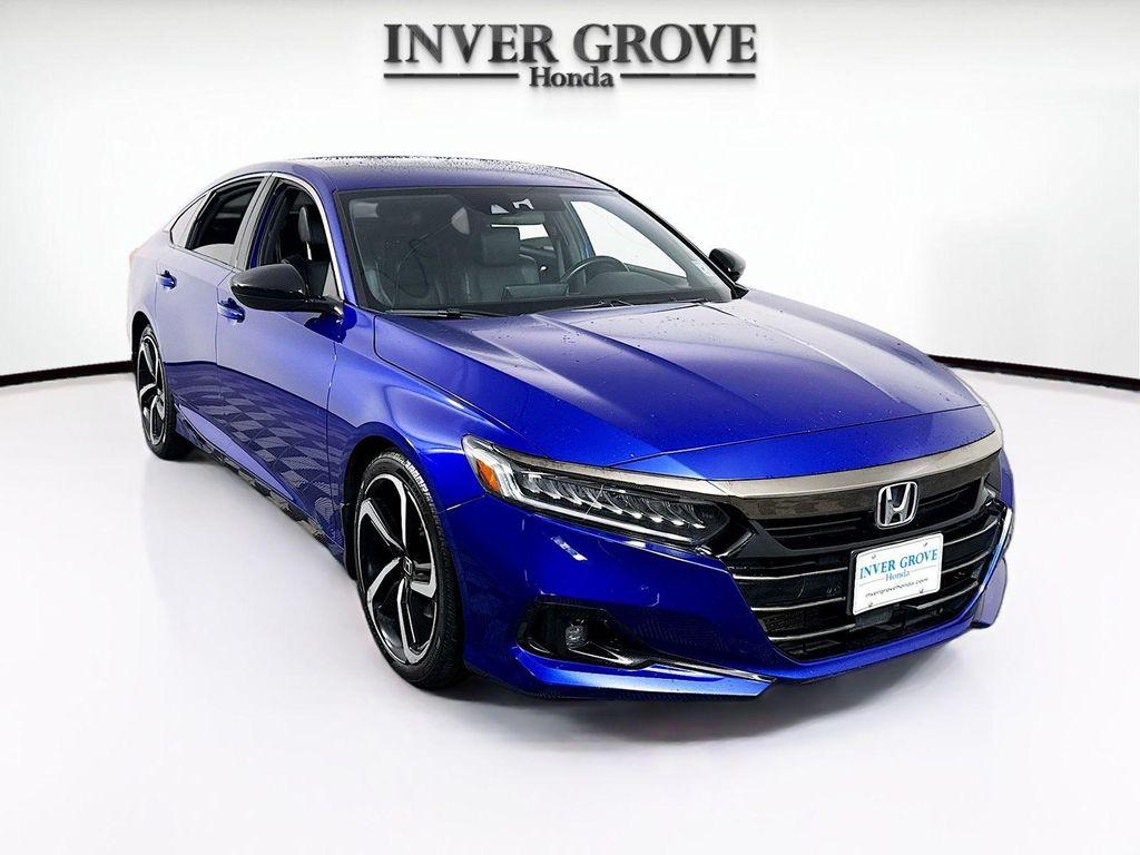 used 2021 Honda Accord car, priced at $20,990