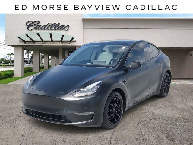 used 2020 Tesla Model Y car, priced at $24,895