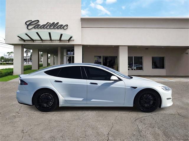 used 2022 Tesla Model S car, priced at $59,002