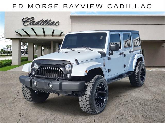 used 2018 Jeep Wrangler JK Unlimited car, priced at $20,999