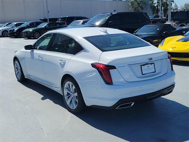 new 2025 Cadillac CT5 car, priced at $49,990