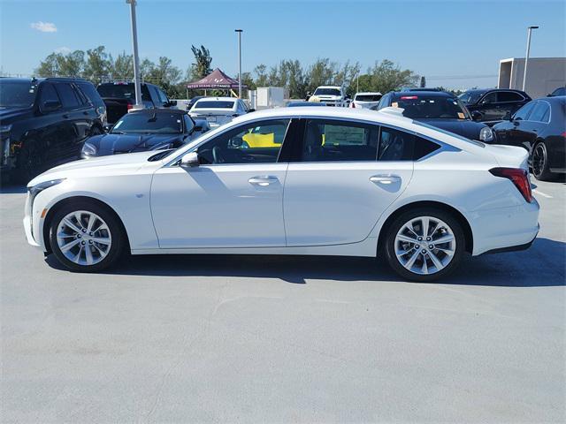 new 2025 Cadillac CT5 car, priced at $49,990