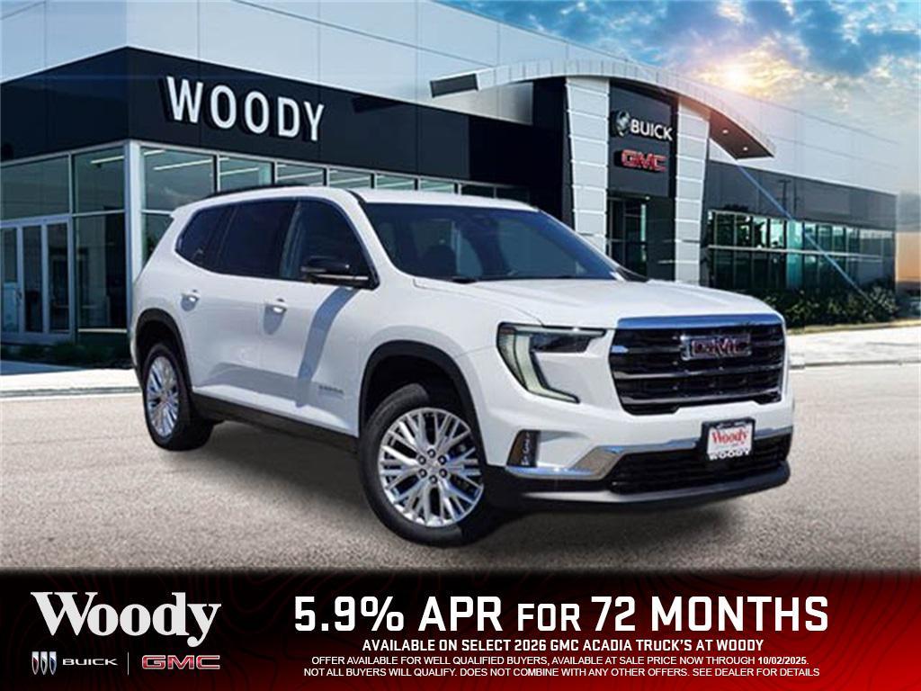 new 2026 GMC Acadia car, priced at $44,460