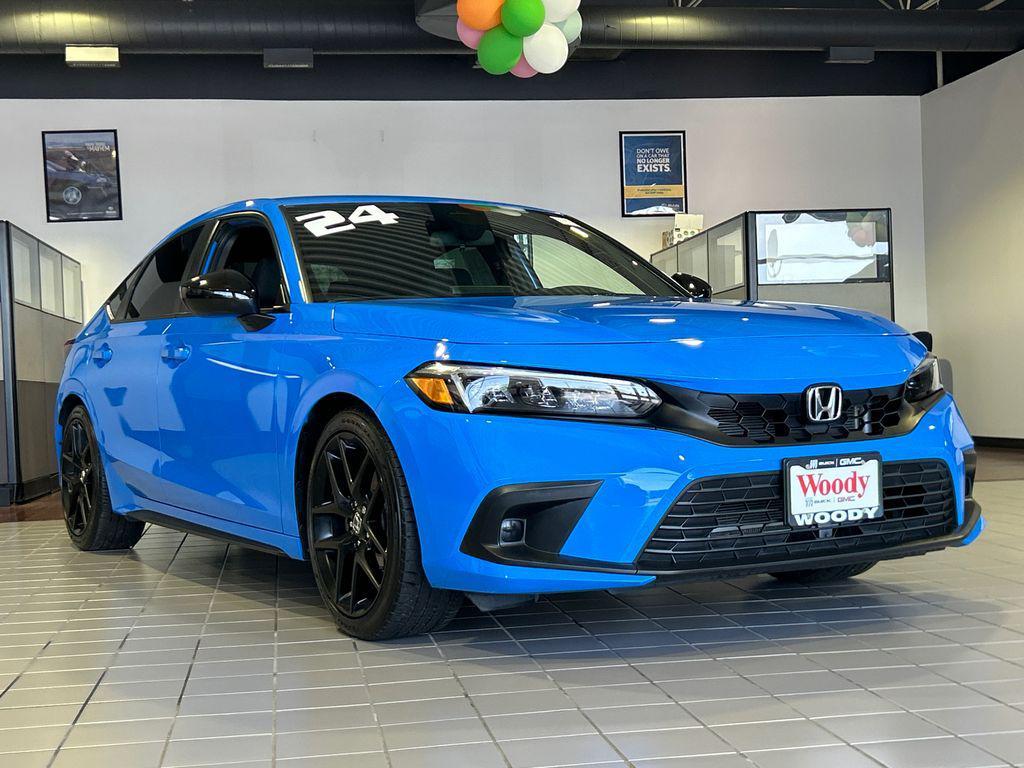 used 2024 Honda Civic car, priced at $25,000