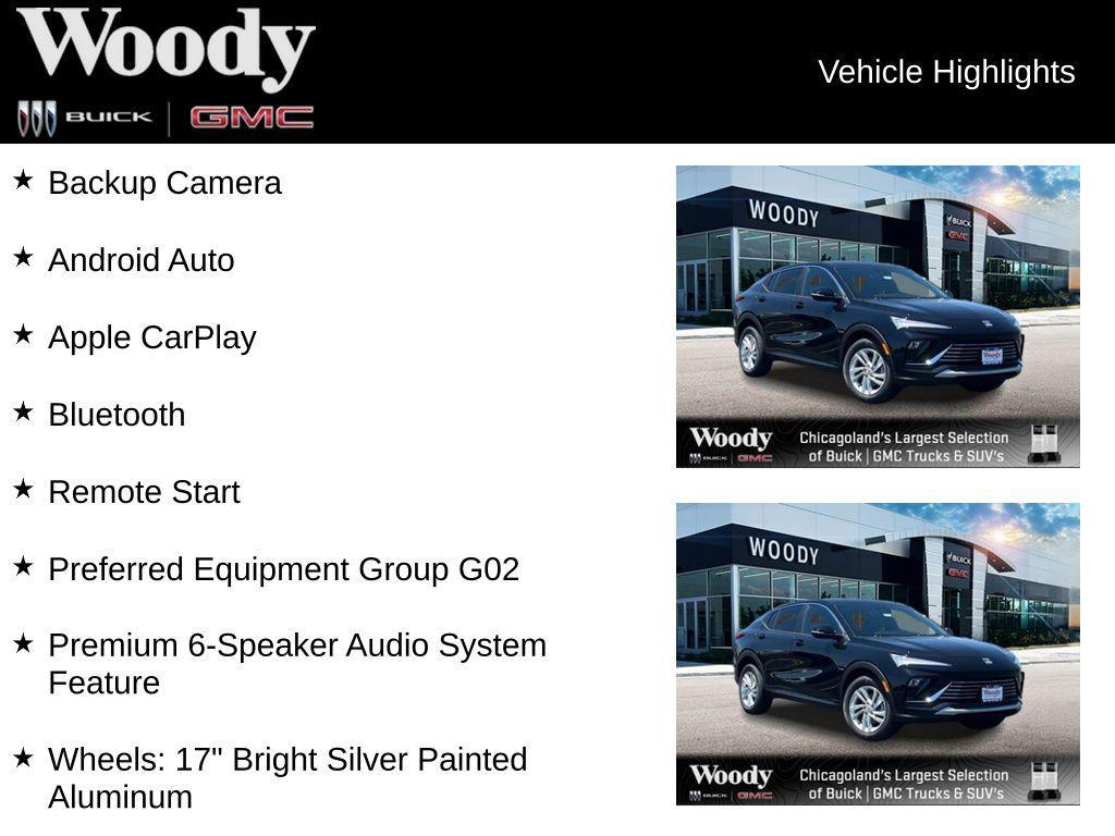 new 2026 Buick Envista car, priced at $25,326