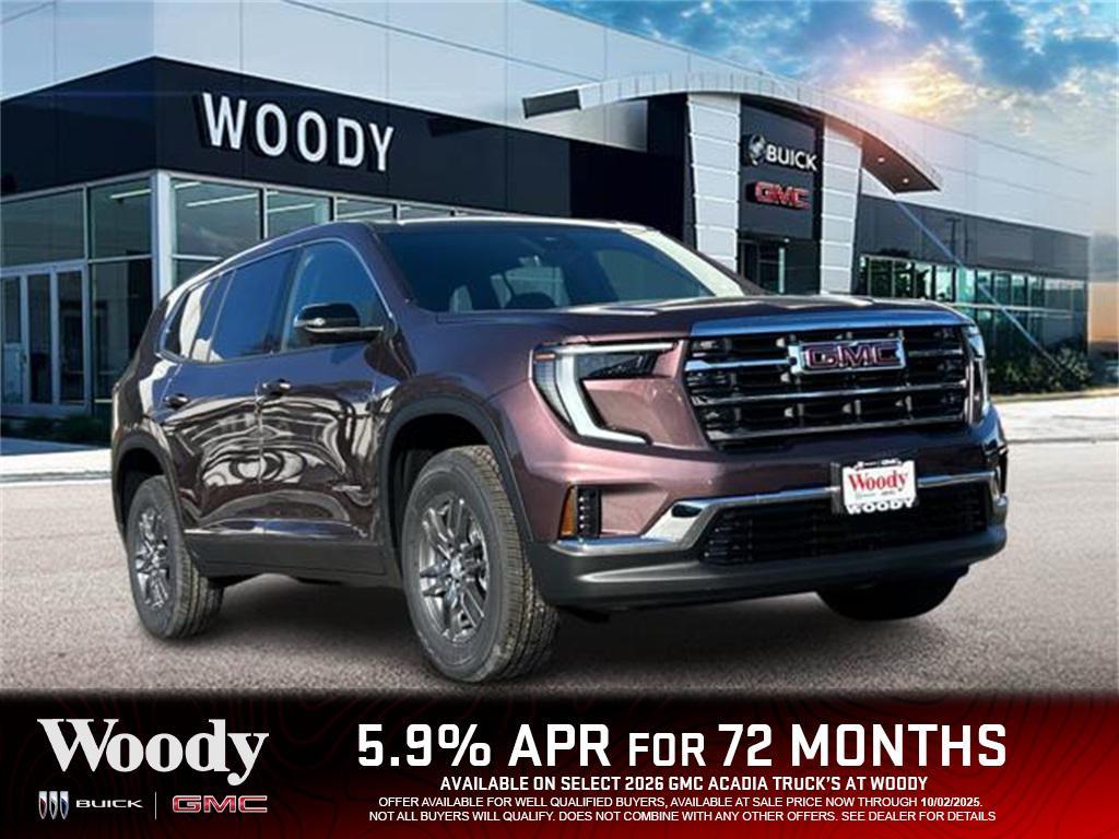 new 2026 GMC Acadia car, priced at $46,411