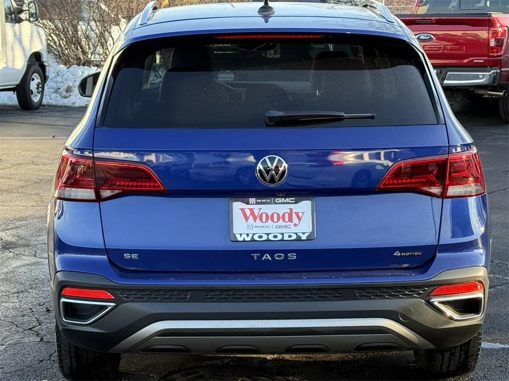 used 2022 Volkswagen Taos car, priced at $19,000