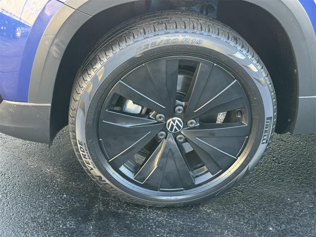 used 2022 Volkswagen Taos car, priced at $19,000