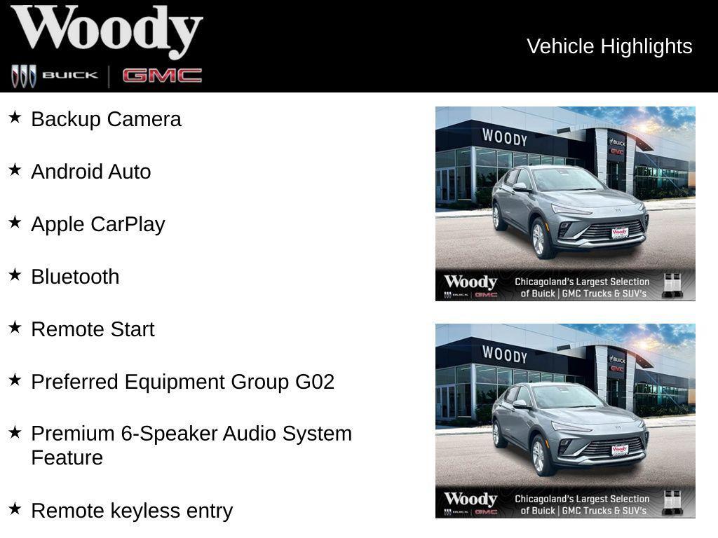 new 2026 Buick Envista car, priced at $25,326