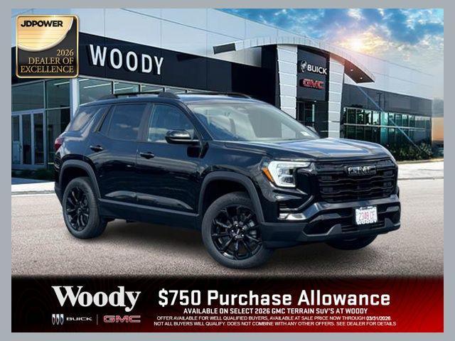 new 2026 GMC Terrain car, priced at $36,183