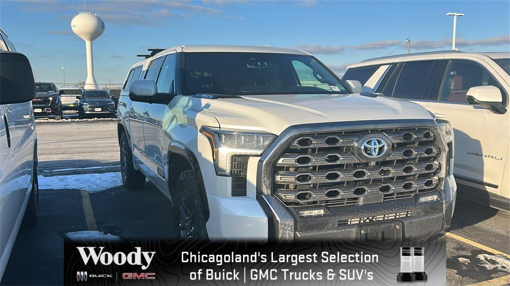 used 2023 Toyota Tundra Hybrid car, priced at $47,500