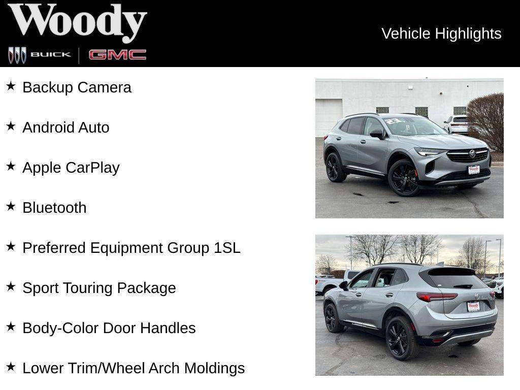 used 2023 Buick Envision car, priced at $23,250