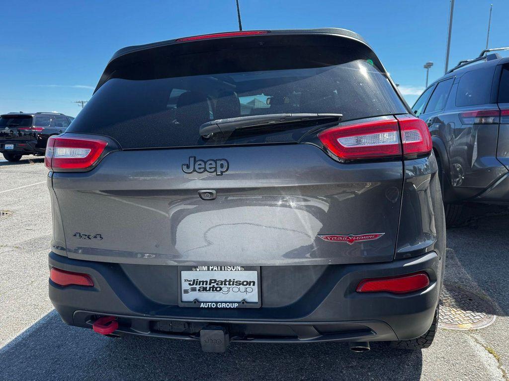 used 2018 Jeep Cherokee car, priced at $16,100