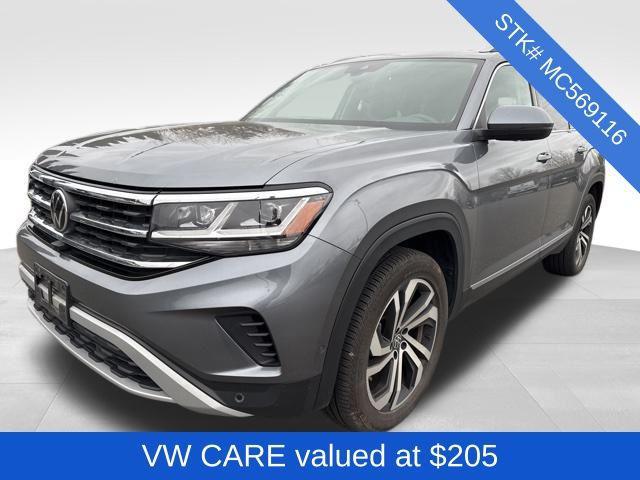 used 2021 Volkswagen Atlas car, priced at $26,000